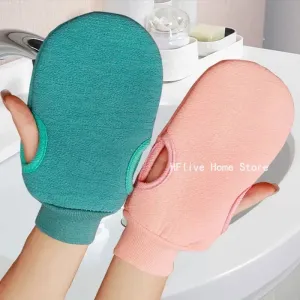 1 Piece Exfoliating Bath Gloves for Peeling and Dead Skin Removal  Body Scrub Mitt, Shower Cleaning Brush Towel, and SPA Foam Massage Glove