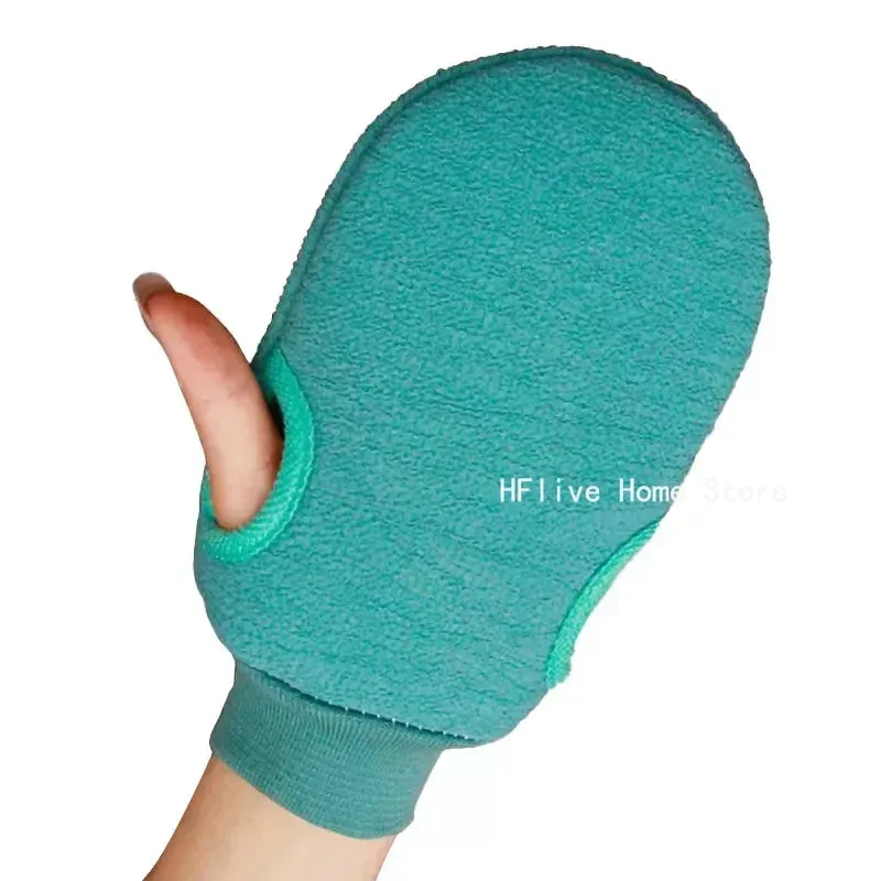 1 Piece Exfoliating Bath Gloves for Peeling and Dead Skin Removal  Body Scrub Mitt, Shower Cleaning Brush Towel, and SPA Foam Massage Glove