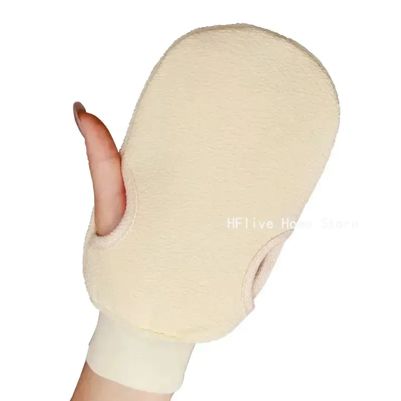 1 Piece Exfoliating Bath Gloves for Peeling and Dead Skin Removal  Body Scrub Mitt, Shower Cleaning Brush Towel, and SPA Foam Massage Glove