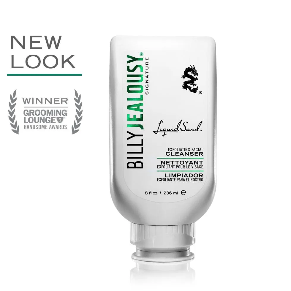 Billy Jealousy LiquidSand Exfoliating Facial Cleanser