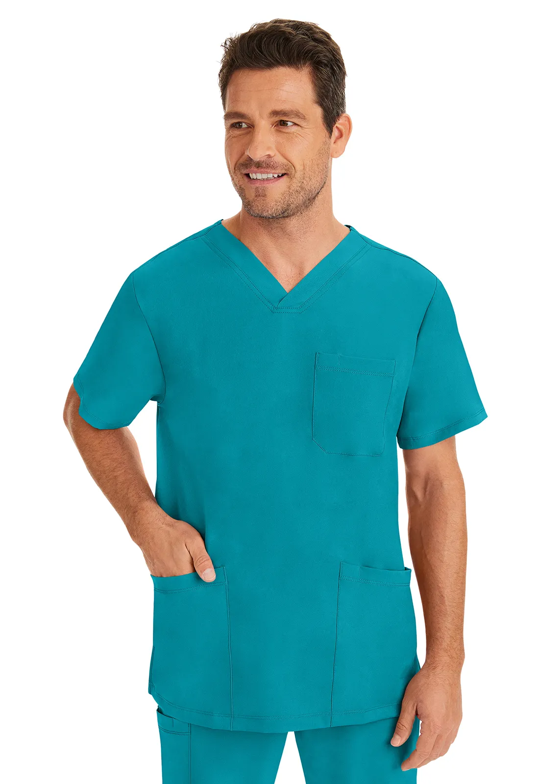 Healing Hands Mens-Mathew Scrubs Top