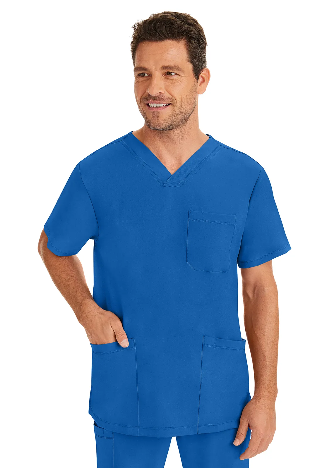 Healing Hands Mens-Mathew Scrubs Top