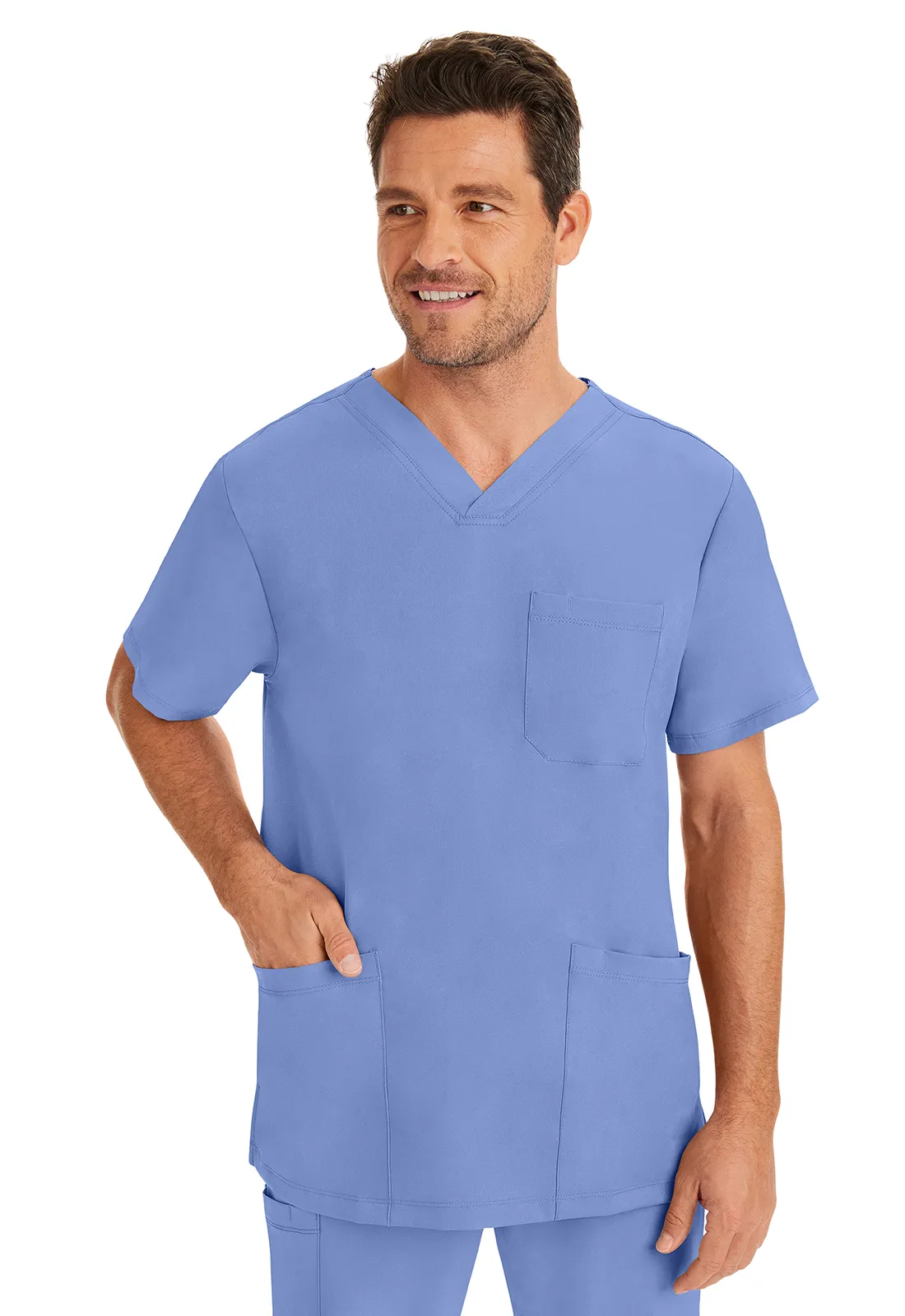 Healing Hands Mens-Mathew Scrubs Top
