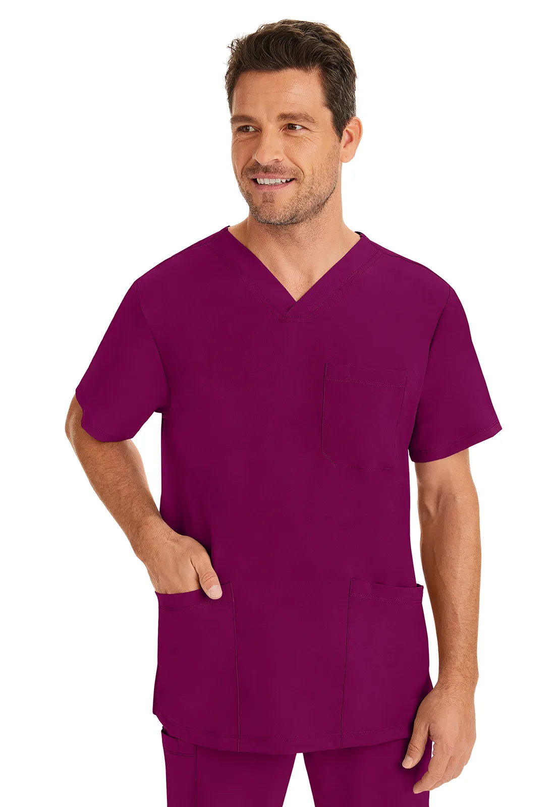 Healing Hands Mens-Mathew Scrubs Top