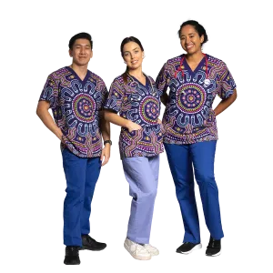 Healing - Unisex Scrubs Top