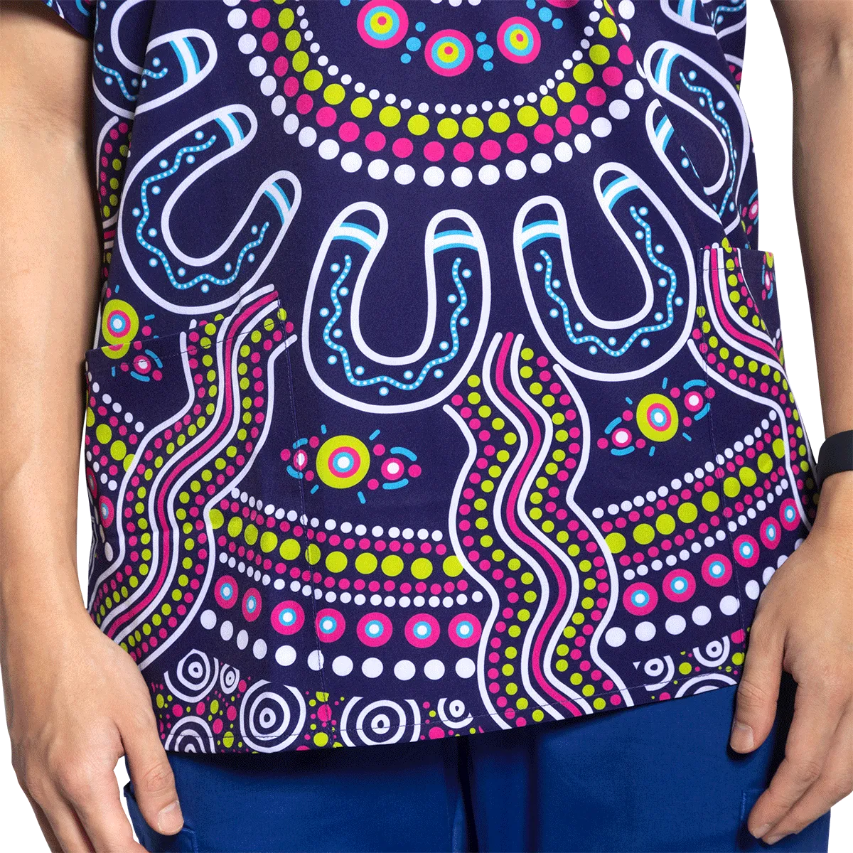 Healing - Unisex Scrubs Top