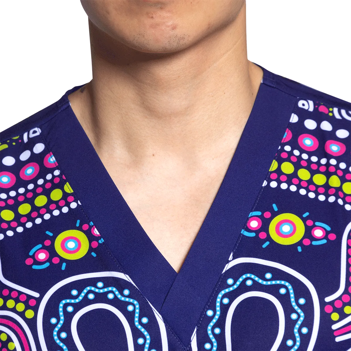 Healing - Unisex Scrubs Top