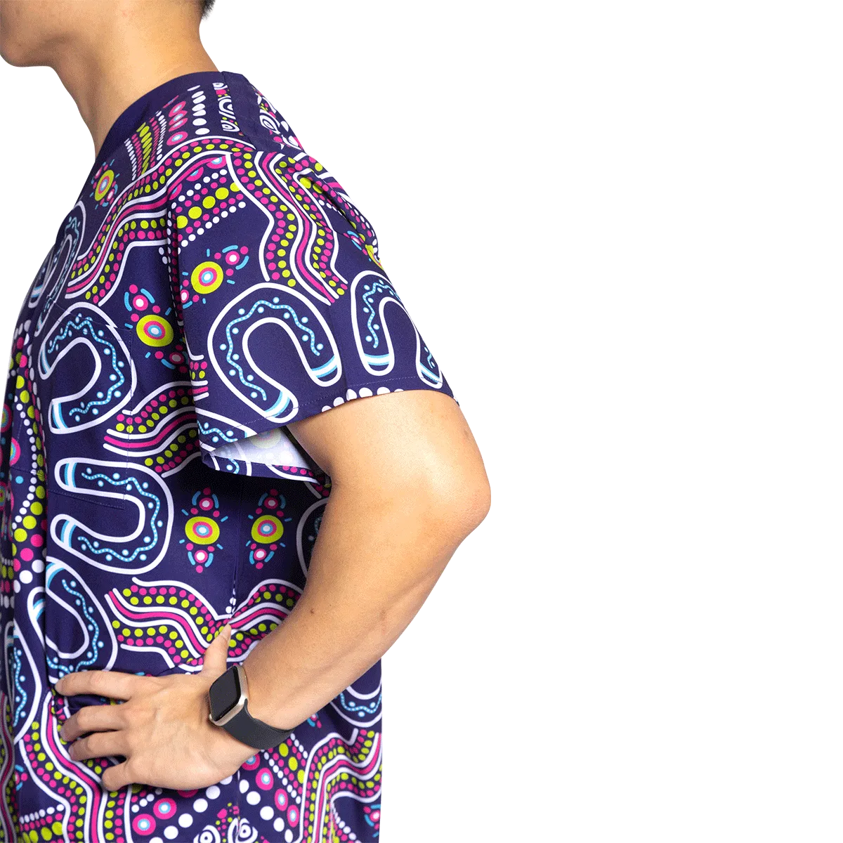 Healing - Unisex Scrubs Top