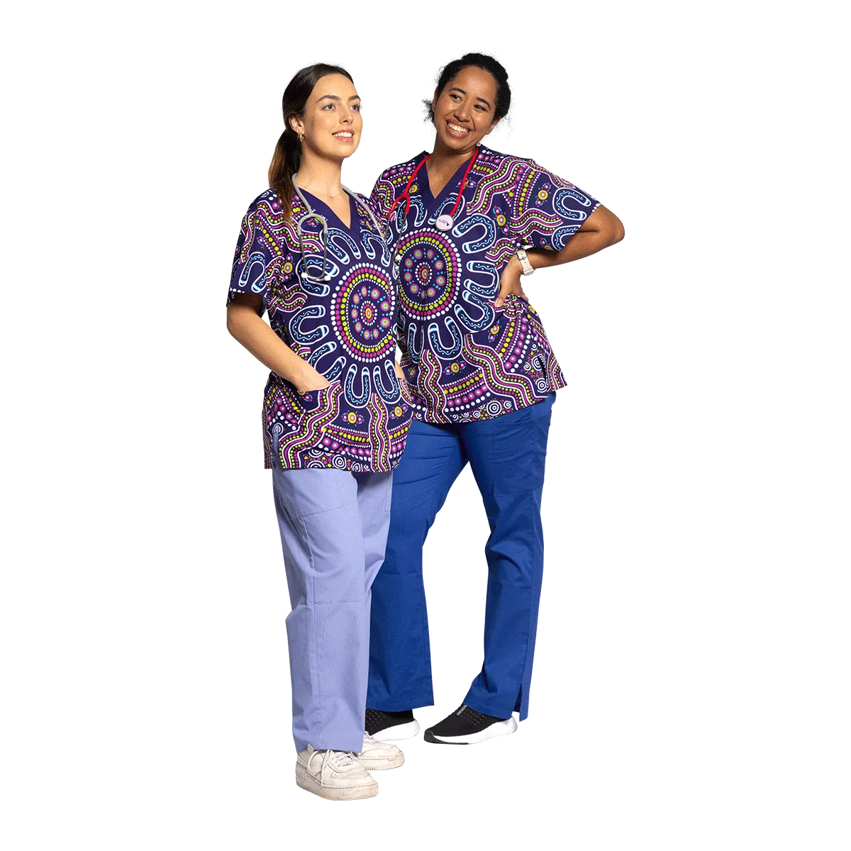 Healing - Unisex Scrubs Top