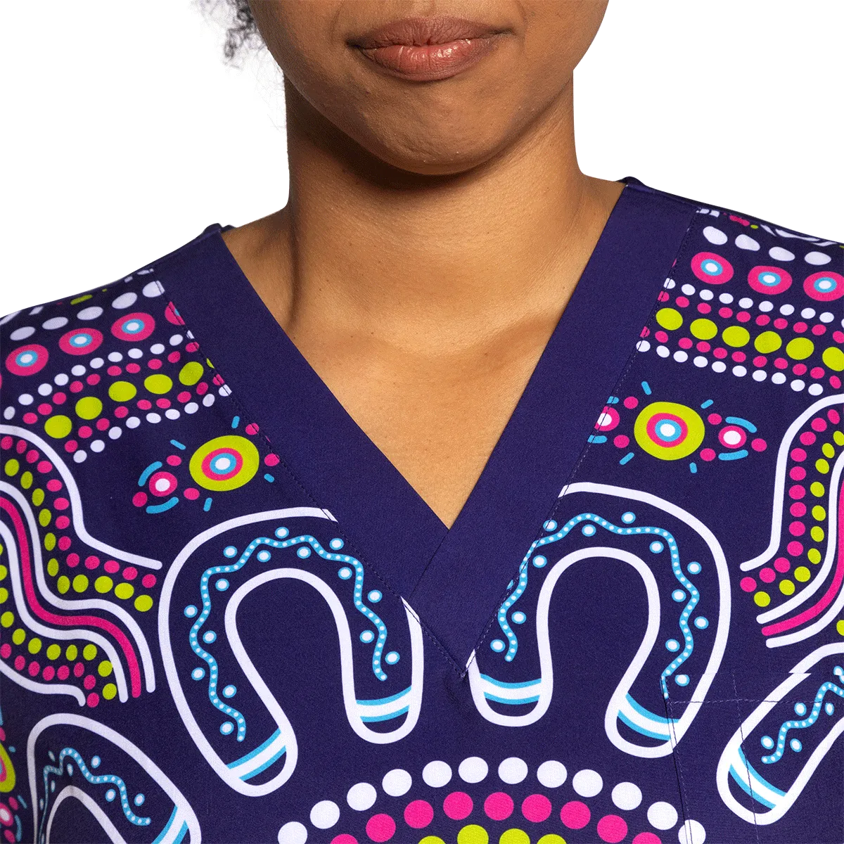 Healing - Unisex Scrubs Top