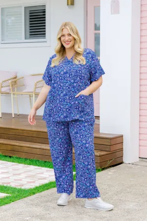 Jazz Scrubs Set in Jasmine