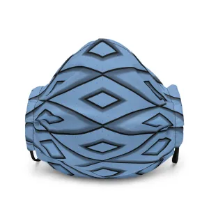 Limited Rough Diamond Blue Premium face mask
