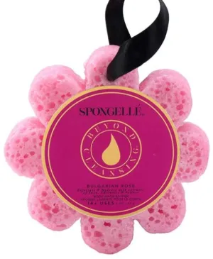 Spongelle Wild Flower Bulgarian Rose Body Wash Infused Buffer