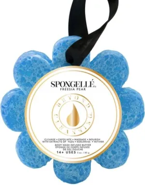 Spongelle Wild Flower Freesia Pear Body Wash Infused Buffer