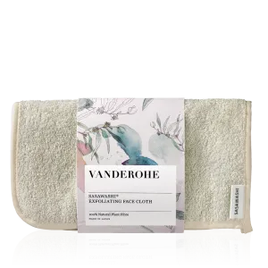 VANDEROHE Sasawashi Exfoliating Face Cloth