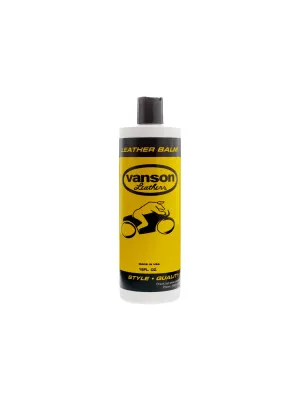Vanson Leather Balm 16oz